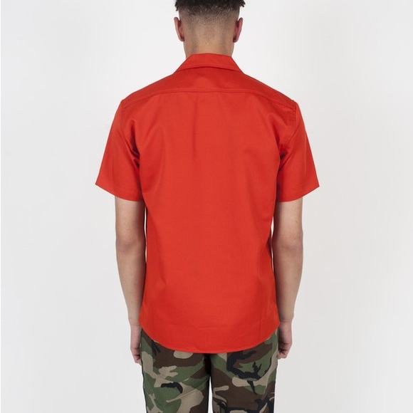 Stray Rats Poison Work Shirt – Orange Size M - Picture 10 of 12